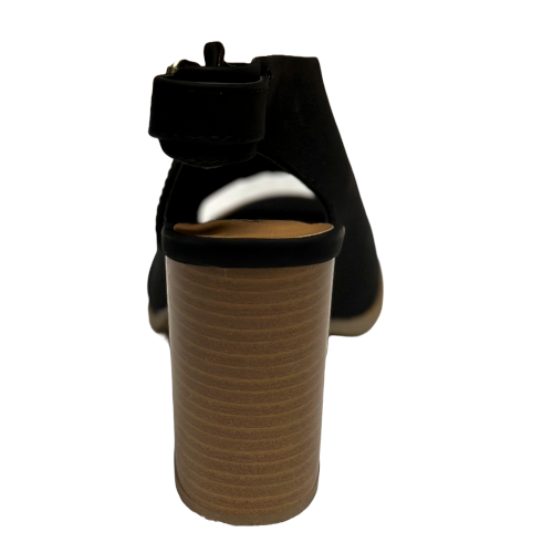 Qupid Brammer-12 Chunky Heels