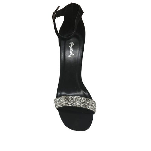 Qupid Elsi-10 Classic and Chic Toe Band High Heel with Ankle Strap Sandal
