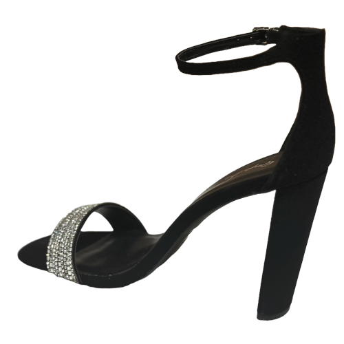 Qupid Elsi-10 Classic and Chic Toe Band High Heel with Ankle Strap Sandal