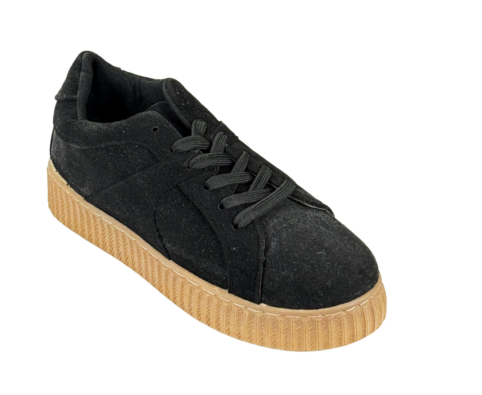 Qupid Rematch-04A Platform Sneakers Lace-Up Casual Shoes