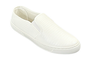 Qupid Roxbury-02 Women’s Textured Slip-On Sneakers