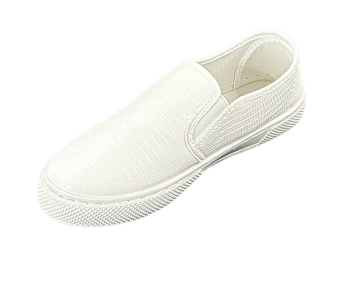 Qupid Roxbury-02 Women’s Textured Slip-On Sneakers