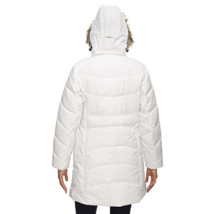 Ladies' Boreal Down Jacket with Faux Fur Trim