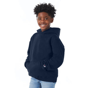 Youth Unisex 9 oz. Double Dry Eco® Pullover Hood - Champion