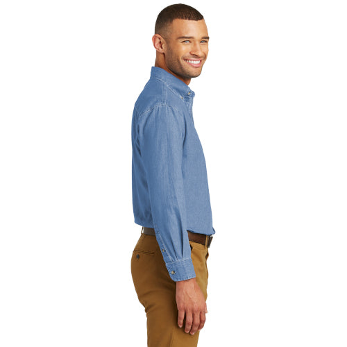 Port & Co Long Sleeve Value Denim Shirt