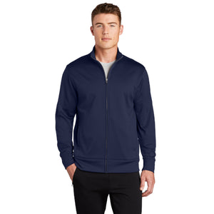 Sport-Tek Sport-Wick Fleece Full-Zip Jacket.  ST241