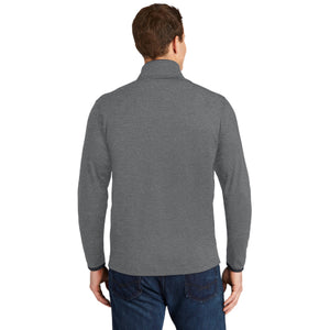 Sport-Tek Sport-Wick Stretch Contrast Full-Zip Jacket.  ST853