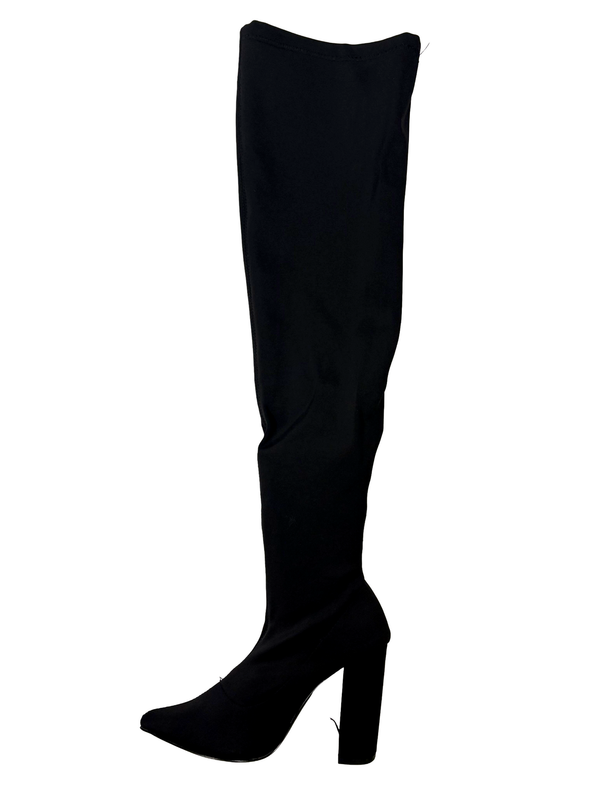 Qupid Signal-20 Women's Stretch Thigh High Heel Boots