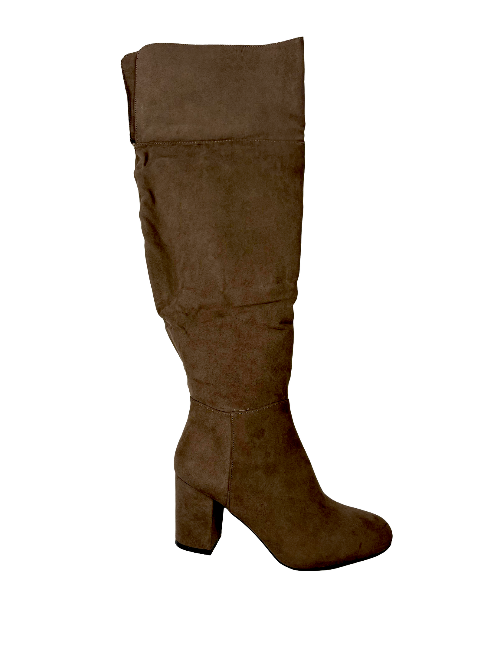 Bamboo Thirst-17M Women's Knee High Block Heel Boots