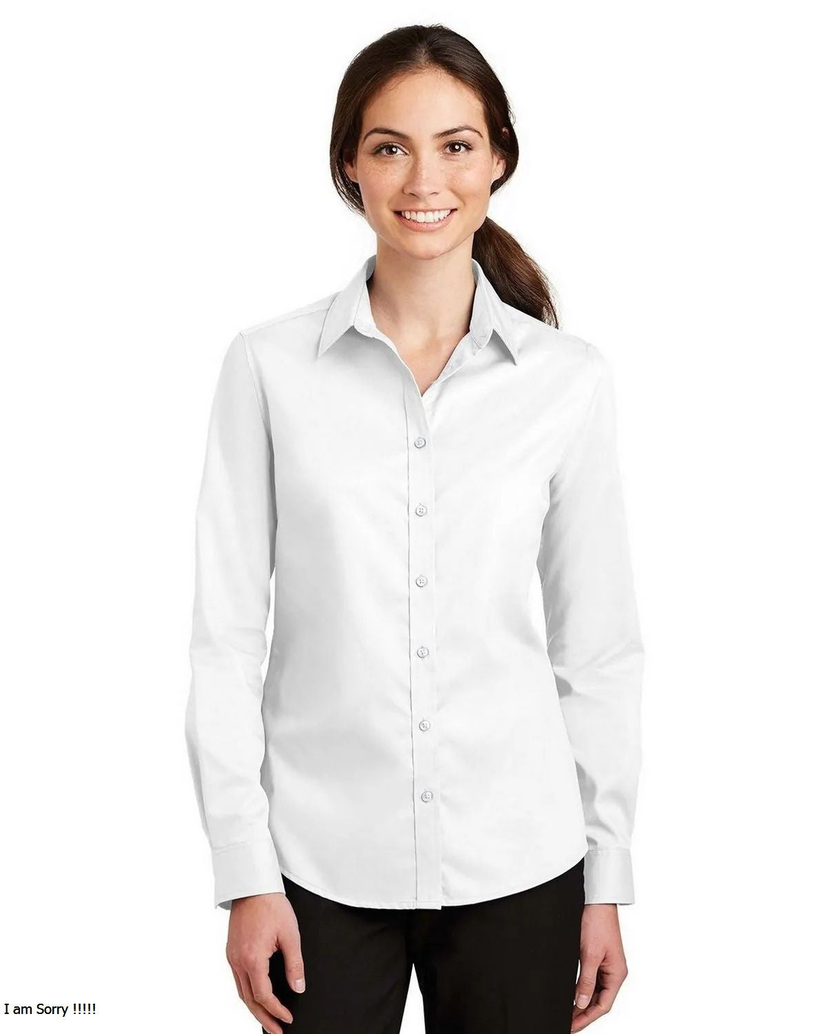 Port Authority L663 Women's SuperPro Twill Shirt