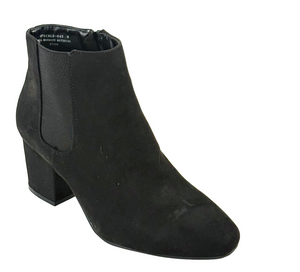 Bamboo Upscale-40 Women’s Block Heel Ankle Booties