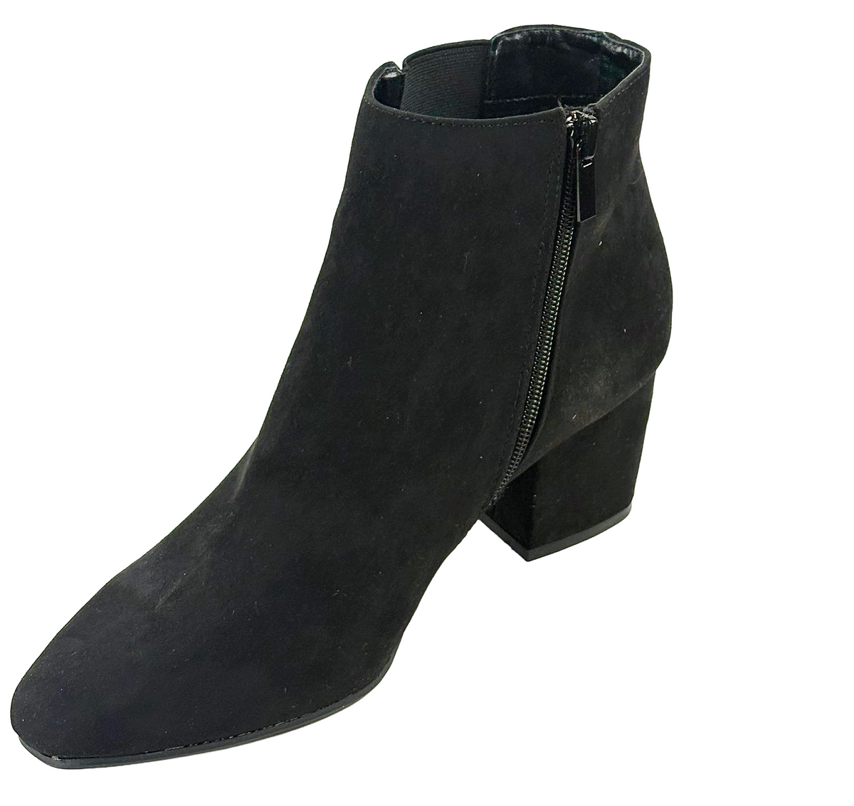 Bamboo Upscale-40 Women’s Block Heel Ankle Booties