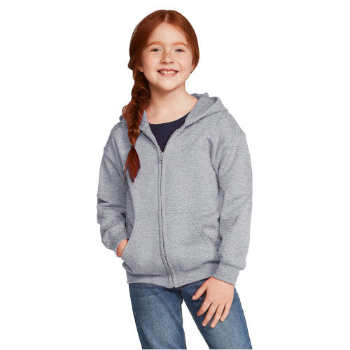 Youth Heavy Blend™  8 oz., 50/50 Full-Zip Hood