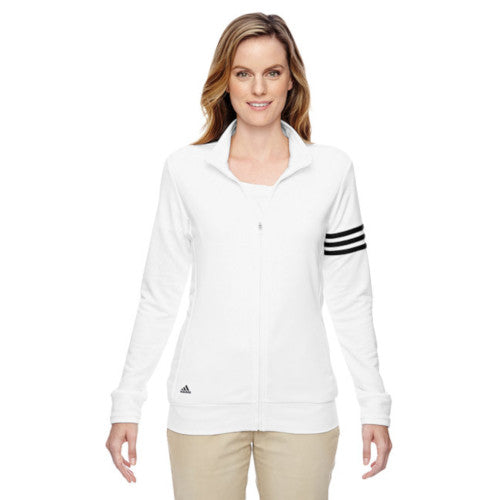 Ladies' climalite® 3-Stripes Full-Zip - adidas Golf