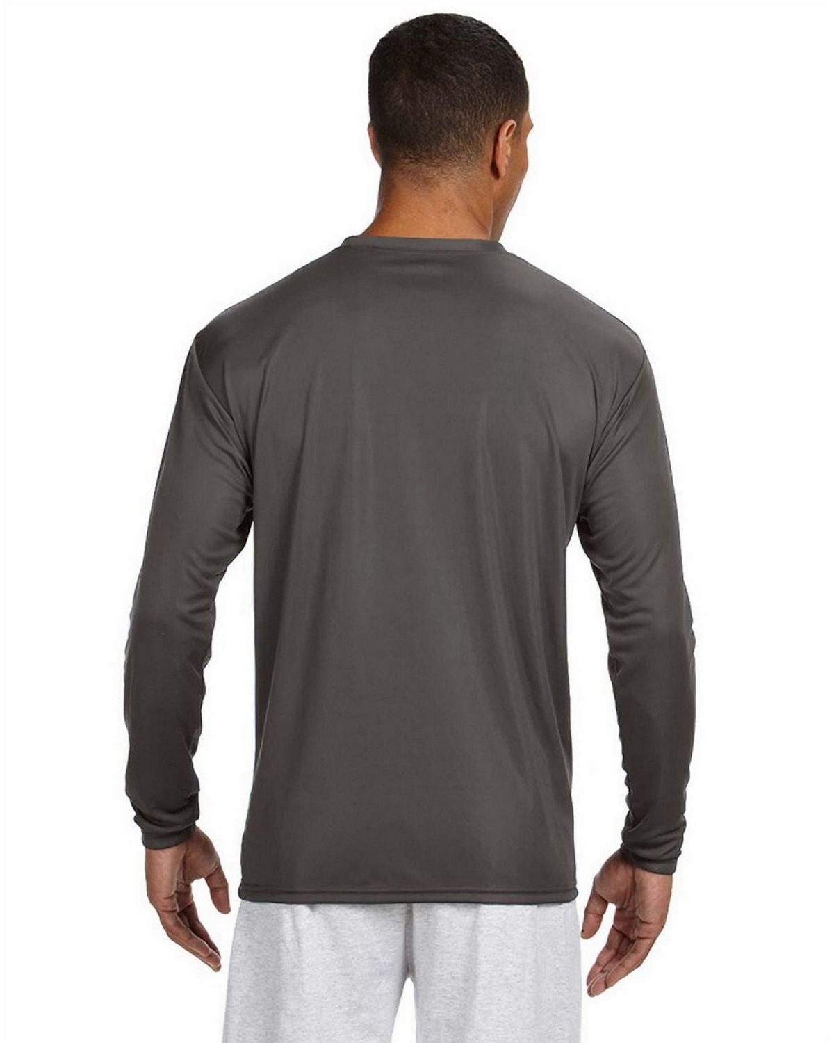 Men's Long-Sleeve Cooling Performance Crew