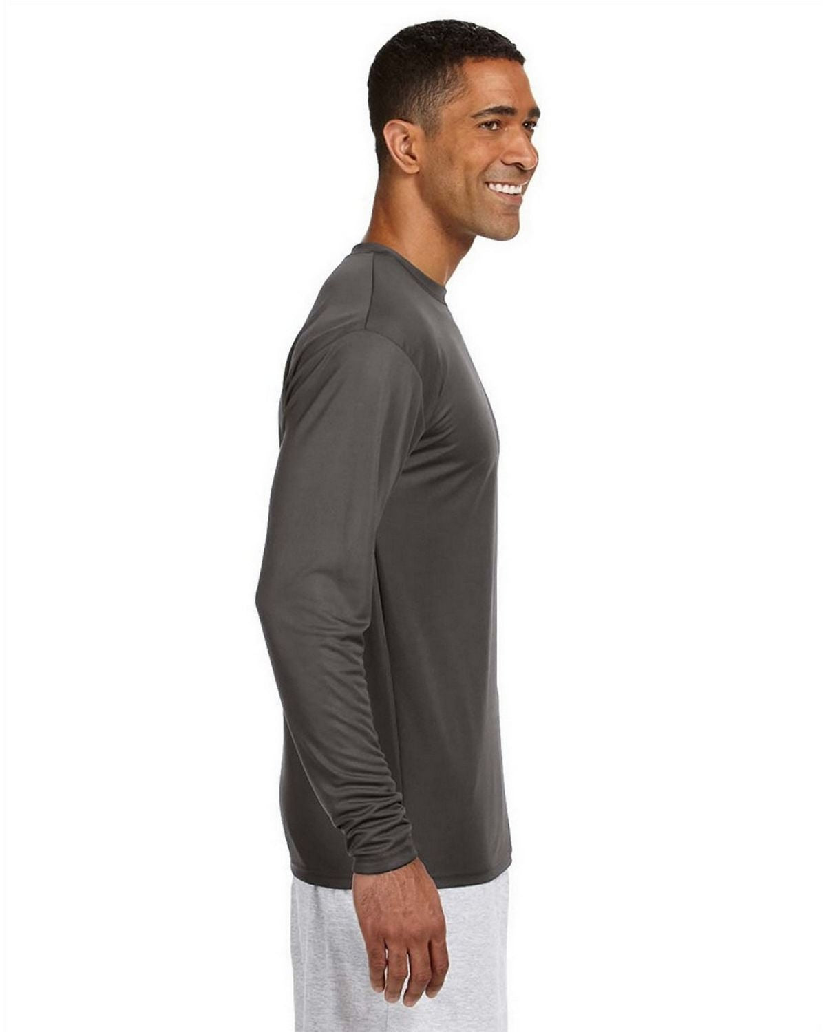 Men's Long-Sleeve Cooling Performance Crew