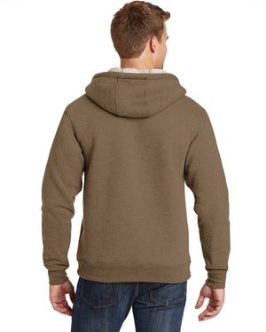 CornerStone Heavyweight Sherpa-Lined Hooded Fleece Jacket. CS625