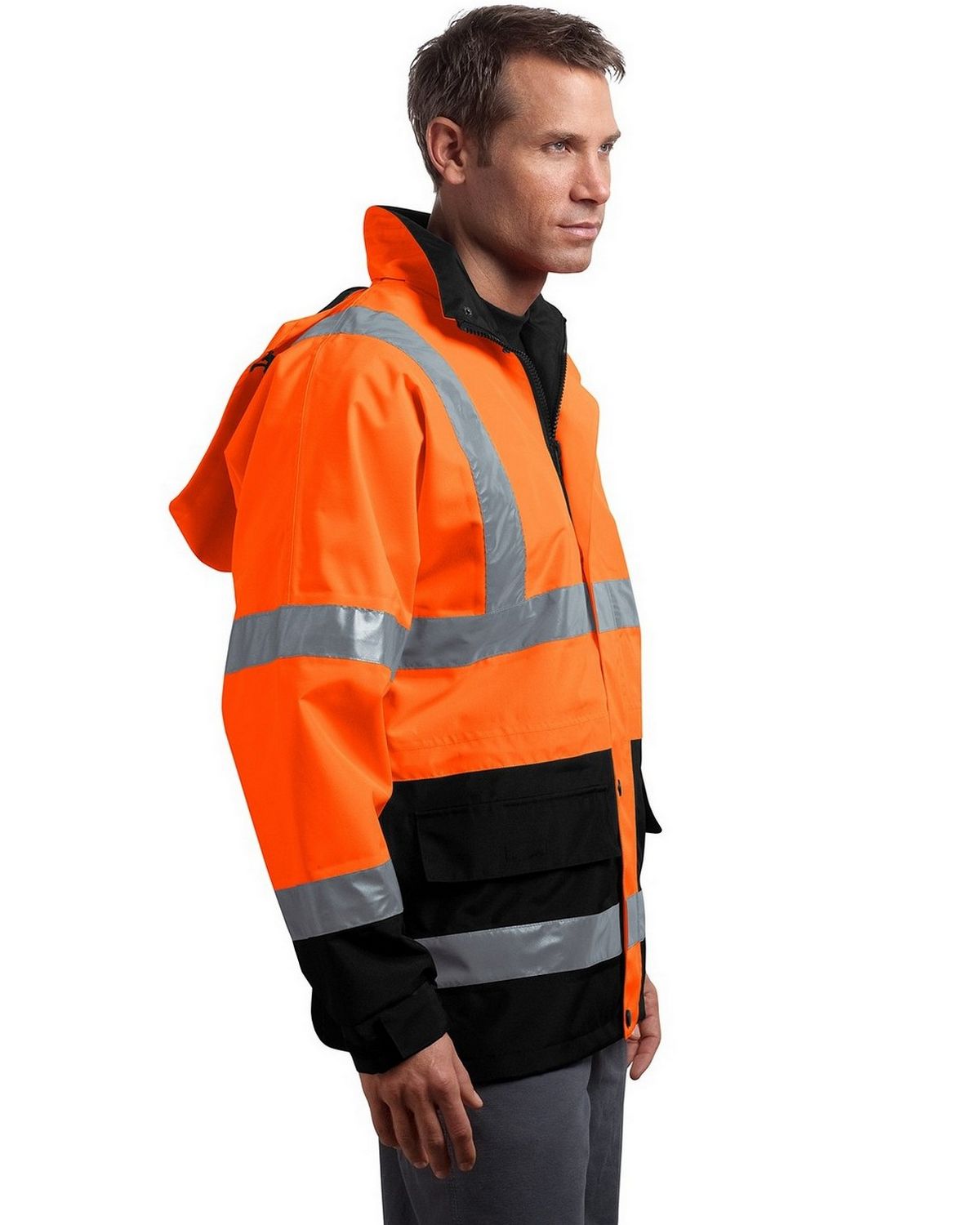 CornerStone - ANSI 107 Class 3 Waterproof Parka. CSJ24