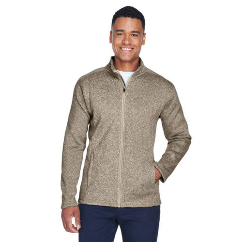Men's Bristol Full-Zip Sweater Fleece Jacket - Devon & Jones