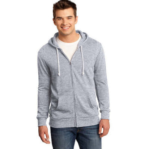 District - Young Mens Core Fleece Full-Zip Hoodie DT190