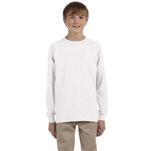 Youth Ultra Cotton®6 oz. Long-Sleeve T-Shirt