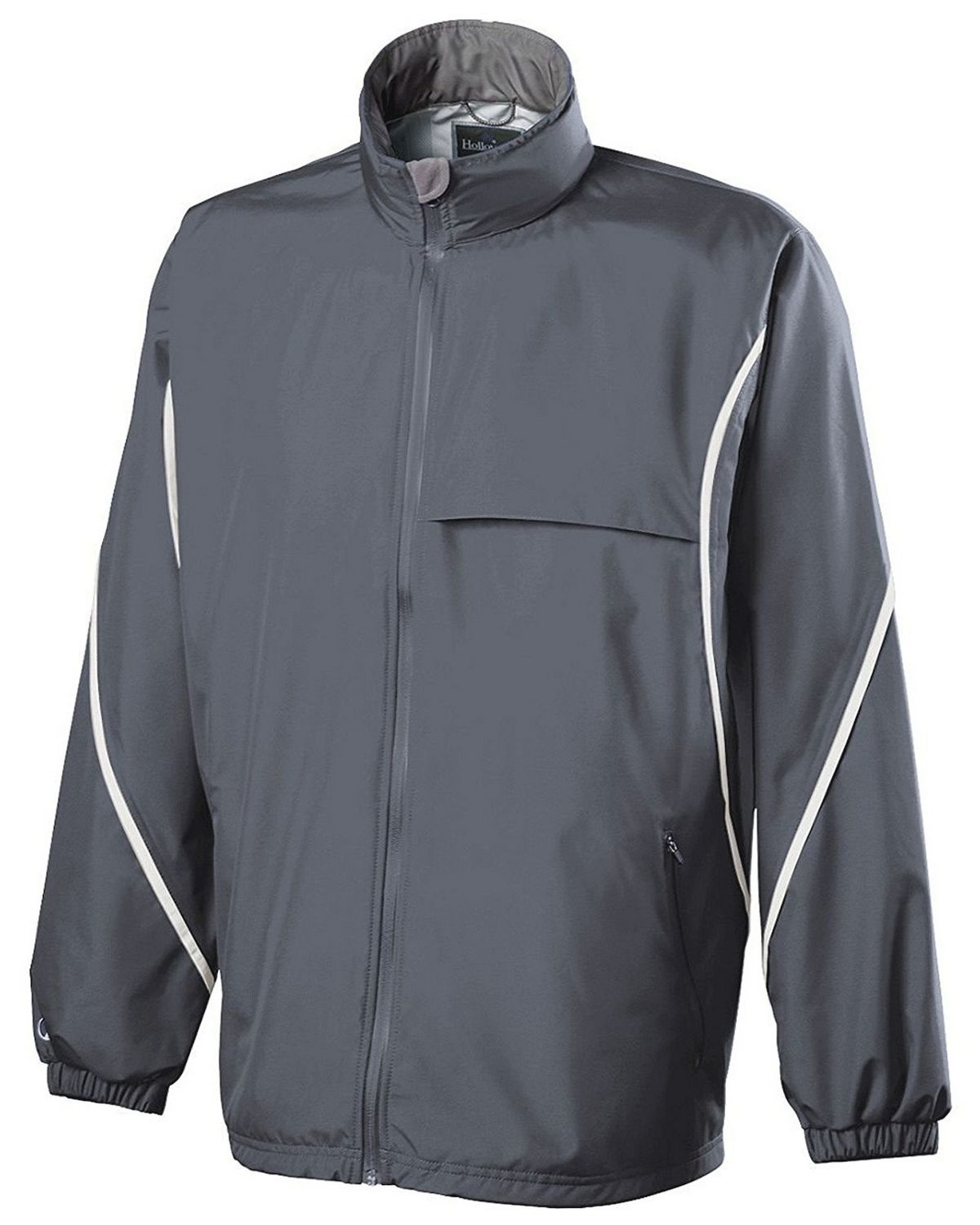 Holloway 229159 Adult Polyester Full Zip Hooded Circulate Jacket