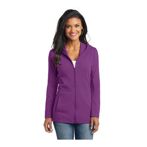 Port Authority L519 Women's Modern Stretch Cotton Full-Zip Jacket