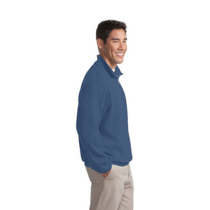 Port Authority Flatback Rib 1/4-Zip Pullover.  F220