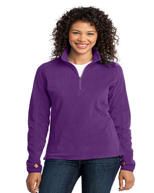 Port Authority Ladies Microfleece 1/2-Zip Pullover. L224