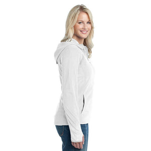 Port Authority Ladies Microfleece Hoodie. L225