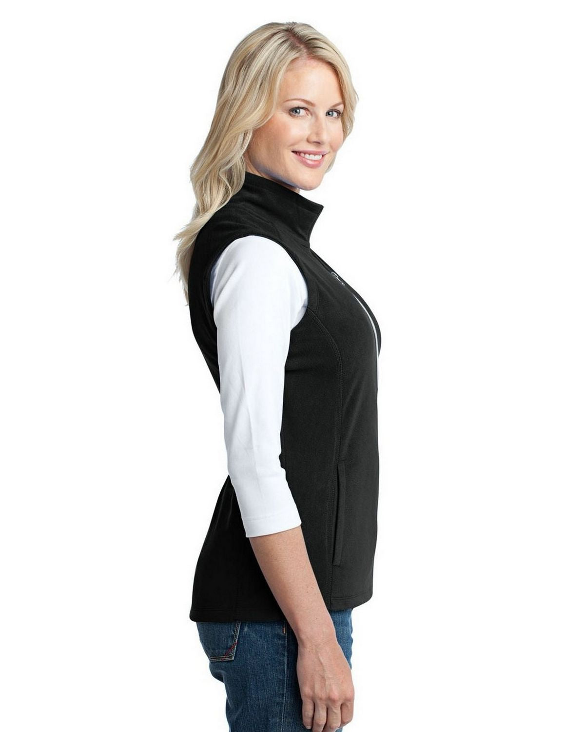 Port Authority Ladies Microfleece Vest. L226