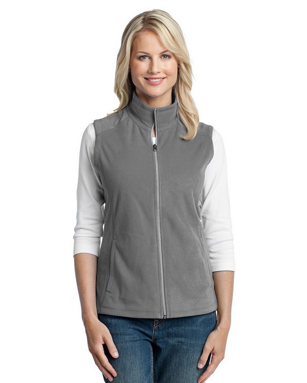 Port Authority Ladies Microfleece Vest. L226