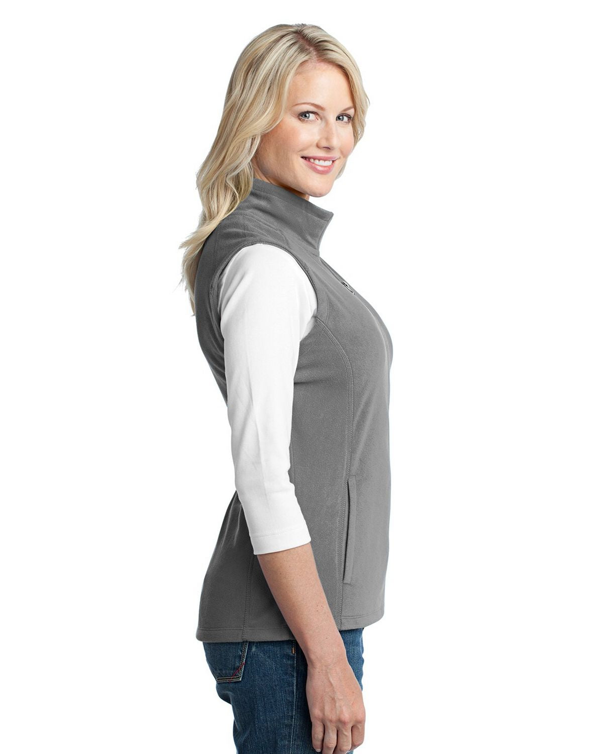 Port Authority Ladies Microfleece Vest. L226
