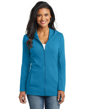 Port Authority L519 Women's Modern Stretch Cotton Full-Zip Jacket