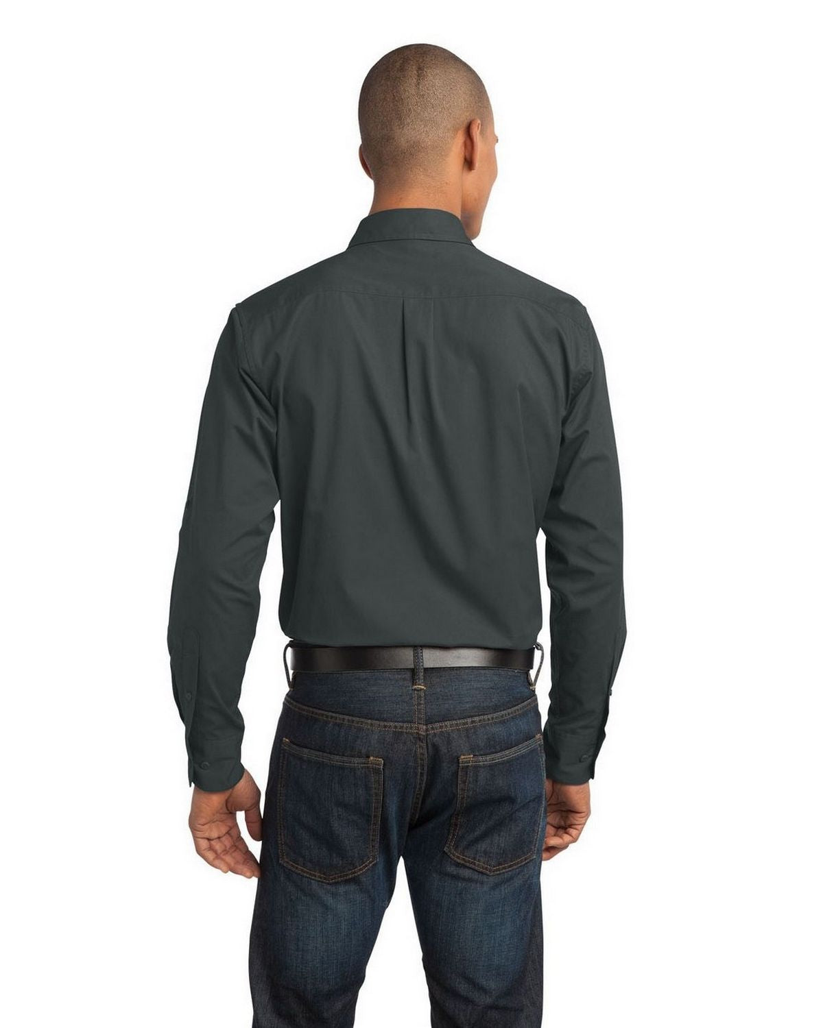 Port Authority S649 Men's Stain-Resistant Roll Sleeve Twill Shirt