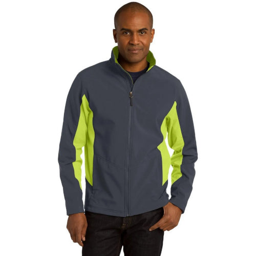 Port Authority TLJ318 Men's Tall Core Colorblock Soft Shell Jacket