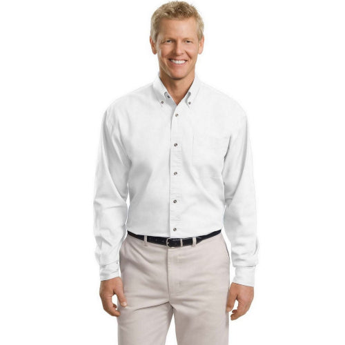 Port Authority Tall Long Sleeve Twill Shirt.  TLS600T