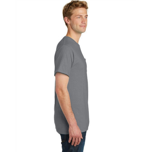 Port & Company PC099P Men's Essential Pigment-Dyed Pocket Tee