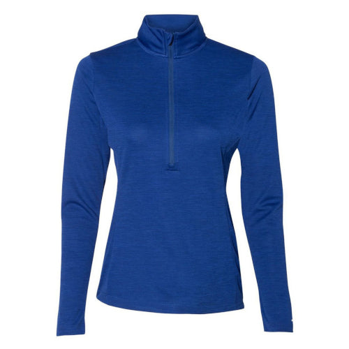 Russell Athletic QZ7EAX Women's Striated Quarter-Zip Pullover