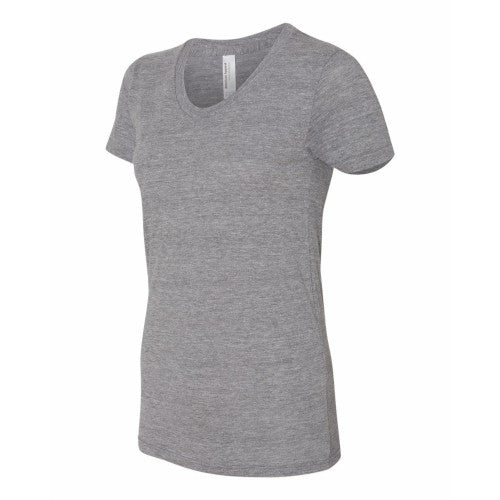 Ladies' Triblend Short-Sleeve Track T-Shirt - American Apparel