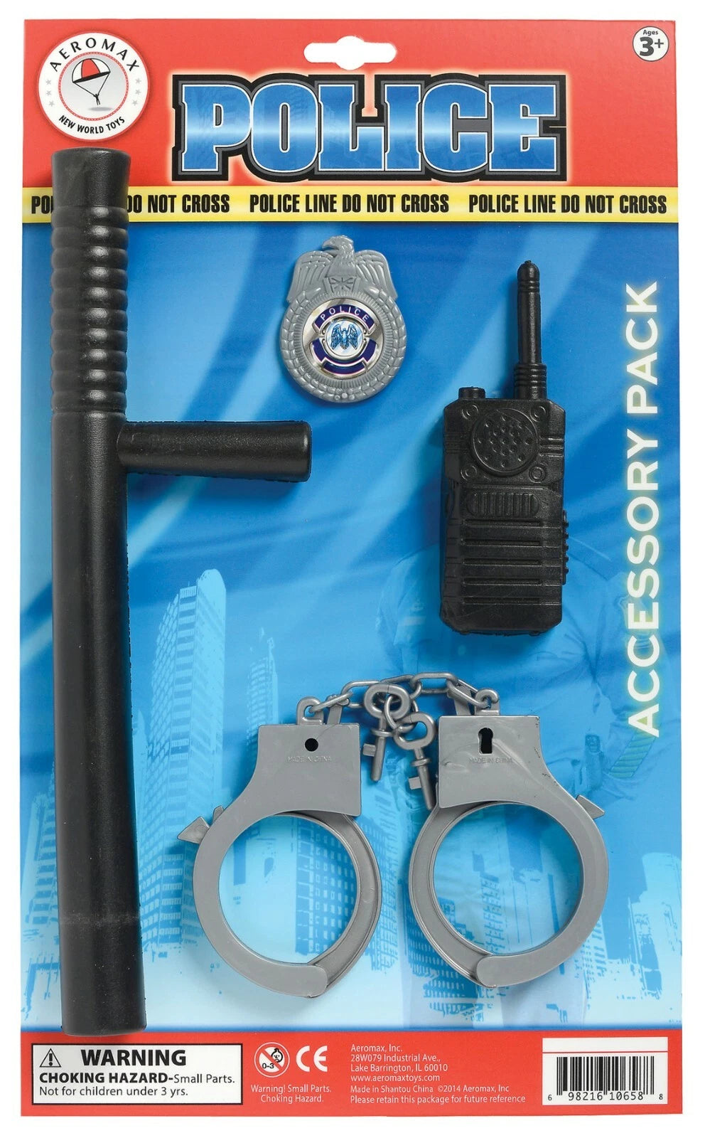 POLICE OFFICER CHILD ACCESSORY KIT UTILITY BELT