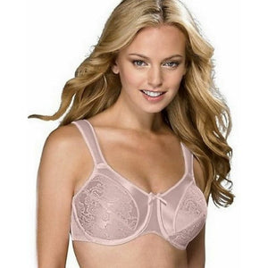 Bali Satin Tracings Underwire Minimizer Bra-3562