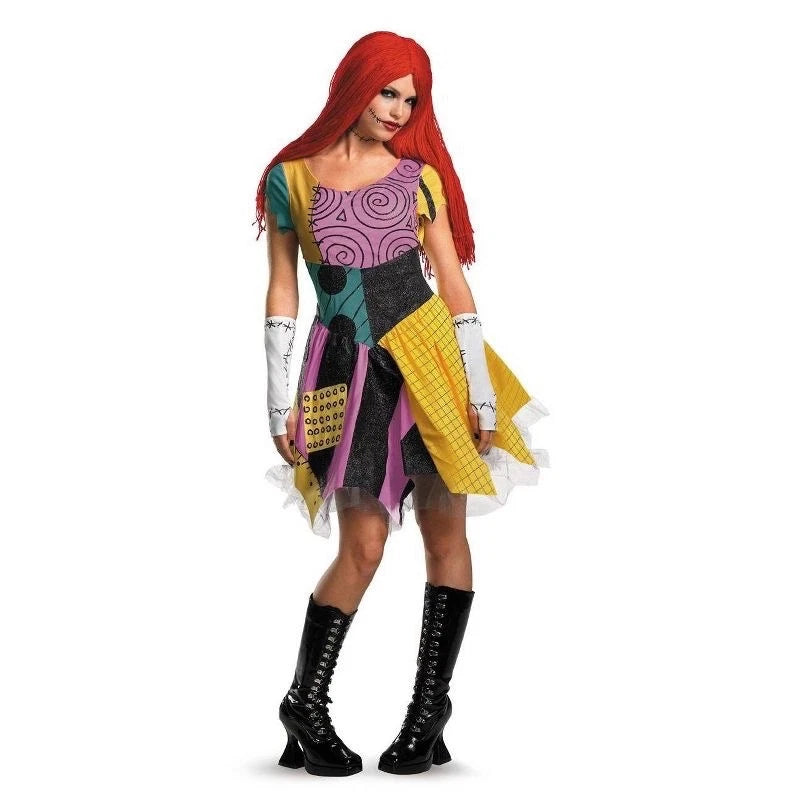 Disguise Womens Nightmare Before Christmas SALLY Dress Costume