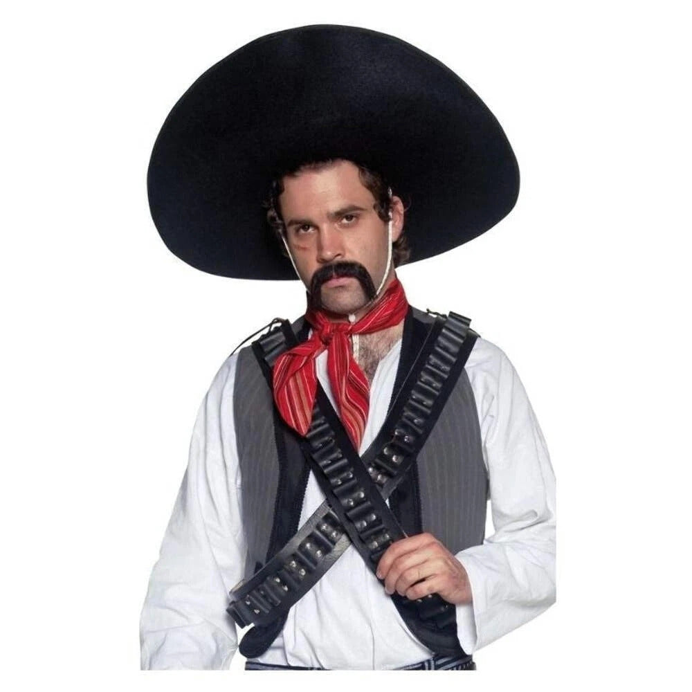 Authentic Mexican Bandit Sombrero Hat