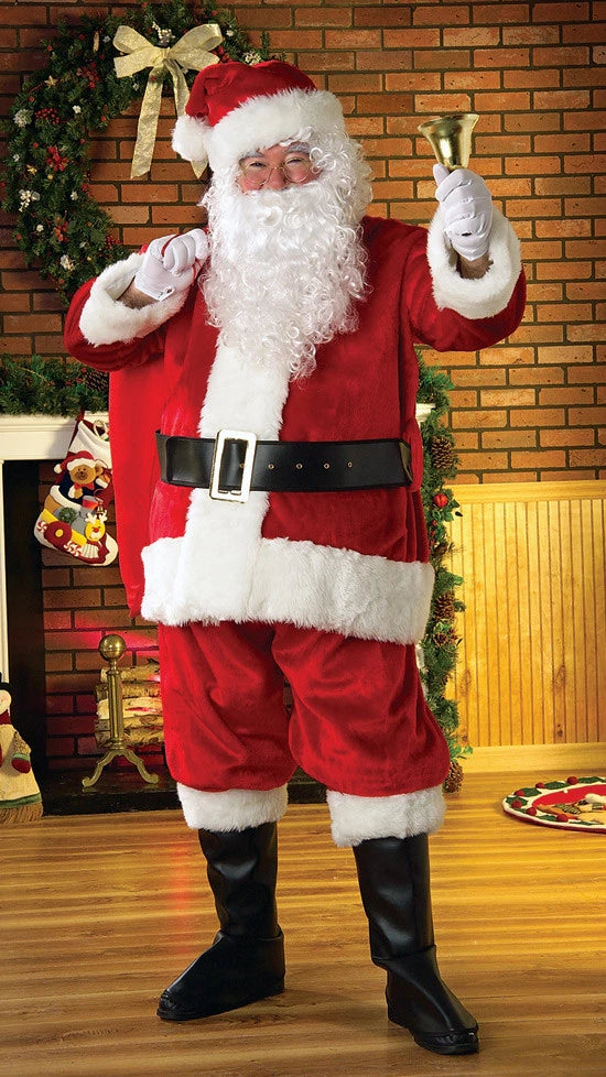Regal Regency Plush Santa Suit Costume
