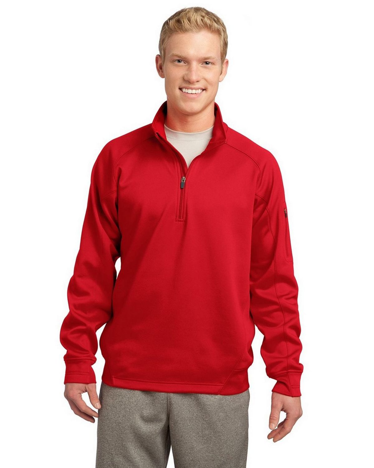 Sport-Tek F247 Men's Tech Fleece 1/4-Zip Pullover