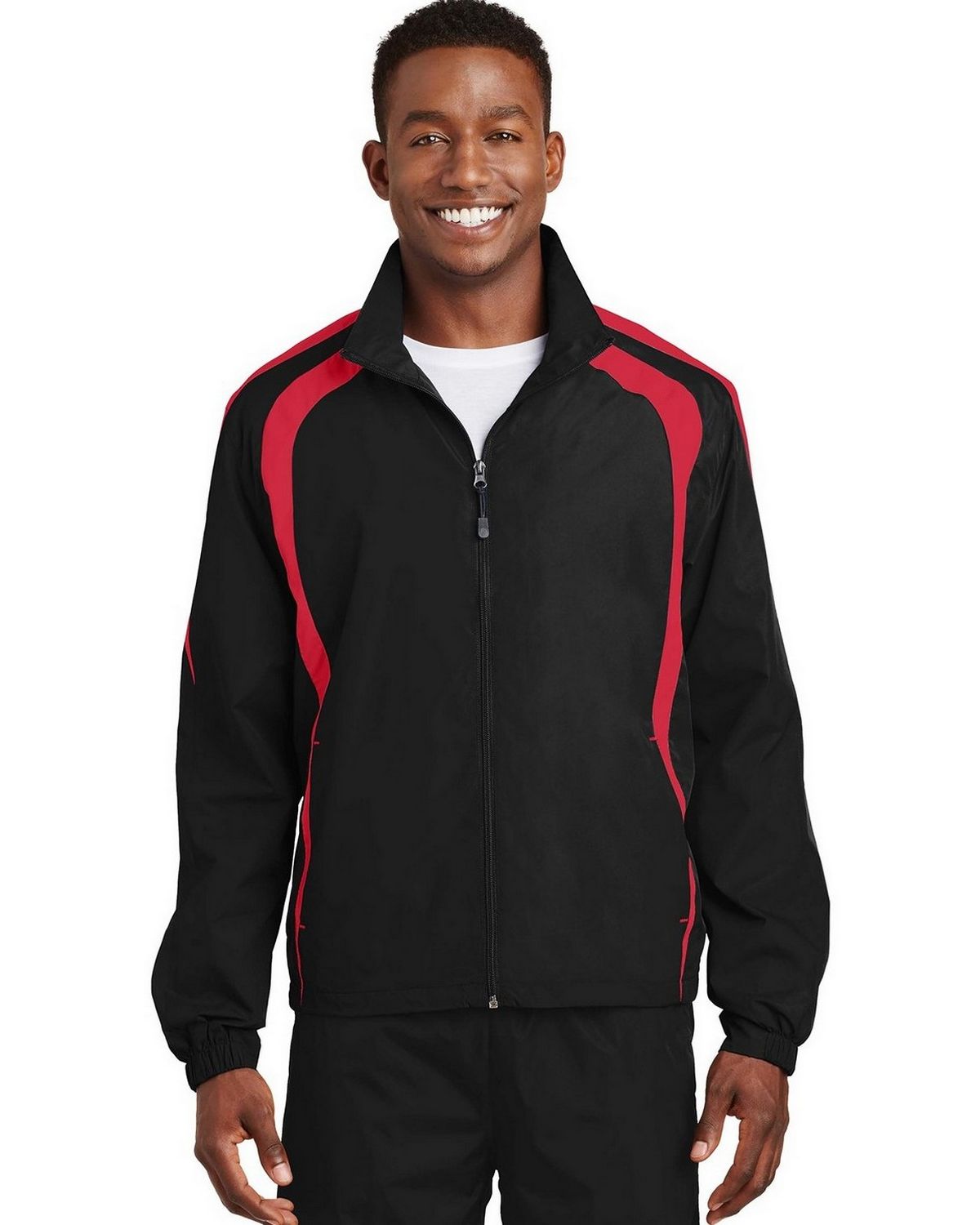 Sport-Tek JST60 Men's Colorblock Raglan Jacket