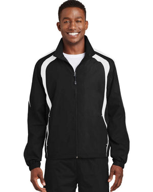 Sport-Tek JST60 Men's Colorblock Raglan Jacket