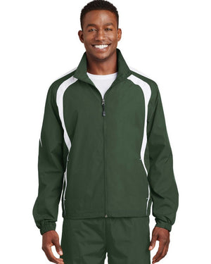 Sport-Tek JST60 Men's Colorblock Raglan Jacket
