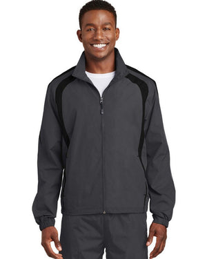 Sport-Tek JST60 Men's Colorblock Raglan Jacket